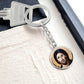 Jesus Christ Pantocrator Sinai Circle Keychain