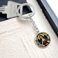 Saint Therese of Avila Circle Keychain