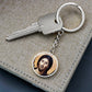 Jesus Christ Pantocrator Sinai Circle Keychain