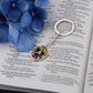Saint Therese of Avila Circle Keychain