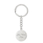 Saint Clare of Assisi luxury keychain