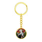 St Brigid of Ireland keychain