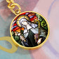 St Brigid of Ireland keychain