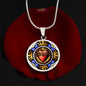 Sacred Heart of Jesus necklace medal pendant
