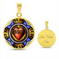 Sacred Heart of Jesus necklace medal pendant