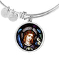 St Gabriel Archangel, Archangel Gabriel, Saint Gabriel Gift, Patron of Messengers, Pregnancy Gift, Personalised gift, St Gabriel bangle