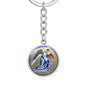 Guardian Angel gift, Guardian Angel medal, Personalised gift, Grandson gift, First Communion gift, Christian gift, Catholic gift, Keychain