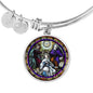 Coronation of Mary, Coronation of Virgin, Catholic Gift, Grandmother gift, Godmother gift, Personalised Gift, Blessed Virgin Mary, Bangle