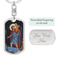 Saint Christopher, Patron of Motorists, Patron of Bachelors, Patron of Drivers, Patron of Gardeners, Patron of Travellers Personalised Gift