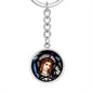 St Gabriel Archangel, Archangel Gabriel, Personalised Gift, Patron of Messengers, Postal Worker Gift, Pregnancy Gift, Pendant Keychain Gift