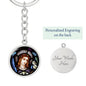 St Gabriel Archangel, Archangel Gabriel, Personalised Gift, Patron of Messengers, Postal Worker Gift, Pregnancy Gift, Pendant Keychain Gift