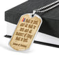All shall be well, Julian Divine Love, Divine Love Quote, Baptism Gift Girl, Personalised Gift, Godparent Gift, Military Dog Tag Necklace