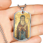 Saint Anthony Abbot, St Anthony of Desert, Personalised Gift, Patron Saint Farmers, Patron Saint of Pets, Patron of Livestock, necklace