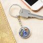Guardian Angel gift, Guardian Angel medal, Personalised gift, Grandson gift, First Communion gift, Christian gift, Catholic gift, Keychain
