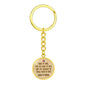 All shall be well, Julian Divine Love, Julian of Norwich, Baptism Gift Girl, Personalised Gift, Godparent Gift, Godmother Gift, keychain