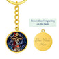 Holy Trinity pendant, Holy Trinity image, Trinity keychain, Godparent Gift, Godmother Gift, Godfather gift, Pastor Gift, Personalised gift