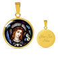 St Gabriel Archangel, Archangel Gabriel, Saint Gabriel Gift, Patron of Messengers, Pregnancy Gift, Personalised Gift, pendant necklace