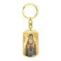 Saint Anthony Abbot, St Anthony of Desert, St Anthony of Egypt, Parton Saint Farmers, Patron Saint of Pets, Patron of Livestock, keychain