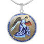 Guardian Angel gift, Guardian Angel medal, Baptism gift, Christening gift, Granddaughter gift, Grandson gift, Personalised Gift, Necklace