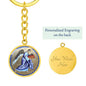 Guardian Angel gift, Guardian Angel medal, Personalised gift, Grandson gift, First Communion gift, Christian gift, Catholic gift, Keychain