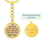 All shall be well, Julian Divine Love, Julian of Norwich, Baptism Gift Girl, Personalised Gift, Godparent Gift, Godmother Gift, keychain