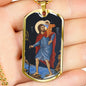 Saint Christopher, Patron of Motorists, Patron of Bachelors, Patron of Drivers, Patron of Gardeners, Patron of Travellers Personalised Gift