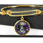 Coronation of Mary, Coronation of Virgin, Catholic Gift, Grandmother gift, Godmother gift, Personalised Gift, Blessed Virgin Mary, Bangle