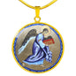 Guardian Angel gift, Guardian Angel medal, Baptism gift, Christening gift, Granddaughter gift, Grandson gift, Personalised Gift, Necklace
