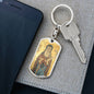 Saint Anthony Abbot, St Anthony of Desert, St Anthony of Egypt, Parton Saint Farmers, Patron Saint of Pets, Patron of Livestock, keychain