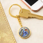 Guardian Angel gift, Guardian Angel medal, Personalised gift, Grandson gift, First Communion gift, Christian gift, Catholic gift, Keychain