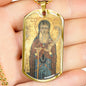 Saint Anthony Abbot, St Anthony of Desert, Personalised Gift, Patron Saint Farmers, Patron Saint of Pets, Patron of Livestock, necklace