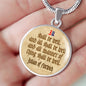 All shall be well, Julian Divine Love, Divine Love Quote, Baptism Gift Girl, Personalised Gift, Godparent Gift, Godmother Gift, Necklace