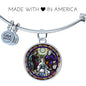Coronation of Mary, Coronation of Virgin, Catholic Gift, Grandmother gift, Godmother gift, Personalised Gift, Blessed Virgin Mary, Bangle