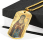 Saint Anthony Abbot, St Anthony of Desert, Personalised Gift, Patron Saint Farmers, Patron Saint of Pets, Patron of Livestock, necklace