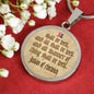 All shall be well, Julian Divine Love, Divine Love Quote, Baptism Gift Girl, Personalised Gift, Godparent Gift, Godmother Gift, Necklace