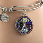 Coronation of Mary, Coronation of Virgin, Catholic Gift, Grandmother gift, Godmother gift, Personalised Gift, Blessed Virgin Mary, Bangle
