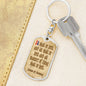 All shall be well, Julian Divine Love, Divine Love Quote, Baptism Gift Boy, Godparent Gift, Godfather Gift, Pastor gift, Dog Tag Keychain