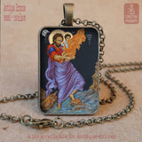 Saint Christopher, Patron of Drivers, Patron of Motorists, Patron of Bachelors, Patron of Gardeners, Patron of Travelers, Patron Cab Drivers