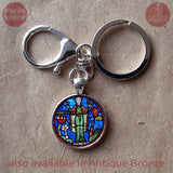 Virgo Necklace, Virgo Keychain, Virgo Birthday Gift, Virgo Sign Gift, Zodiac Birthday Gift, Zodiac Sign Necklace, Zodiac Sign Keychain