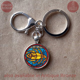 Scorpio Necklace, Scorpio Keychain, Scorpio Birthday Gift, Scorpio Sign Gift, Zodiac Birthday Gift, Zodiac Sign Necklace, Zodiac Keychain