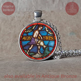 Aquarius Necklace, Aquarius Keychain, Aquarius Birthday Gift, Aquarius Sign Gift, Zodiac Birthday Gift, Zodiac Necklace, Zodiac Keychain