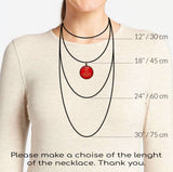 Go Forth Without Fear Saint Clare of Assisi quote pendant necklace or keychain, Confirmation Gift, Baptism Gift, Godparent gift, Christening