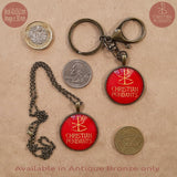 Holy Trinity pendant keychain, Holy Trinity icon, Holy Trinity image, Saint Trinity icon, Holy Trinity medal, Holy Trinity gift, Pastor gift