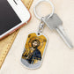 Christ Pantocrator icon of St Sophia keychain