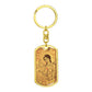Archangel Gabriel Sinai dog tag keychain
