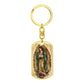 Our Lady of Guadalupe dog tag keychain