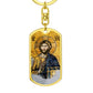 Christ Pantocrator icon of St Sophia keychain