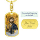 Christ Pantocrator icon of St Sophia keychain