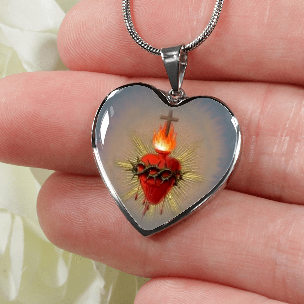Most Sacred Heart of Jesus pendant necklace