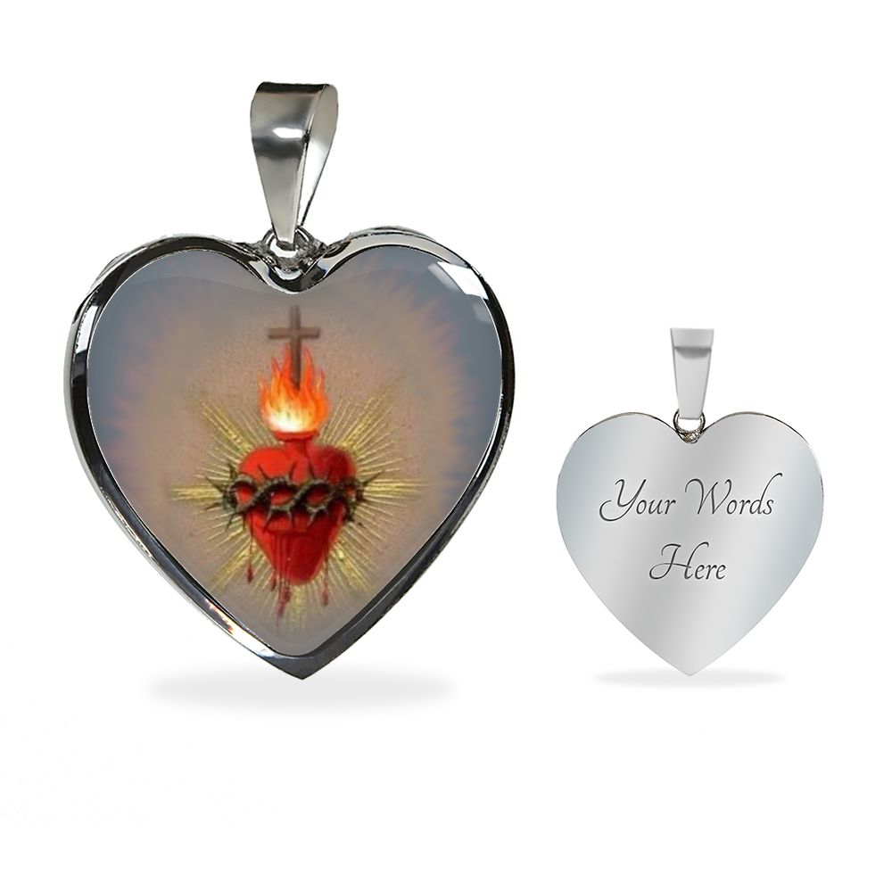 Most Sacred Heart of Jesus pendant necklace